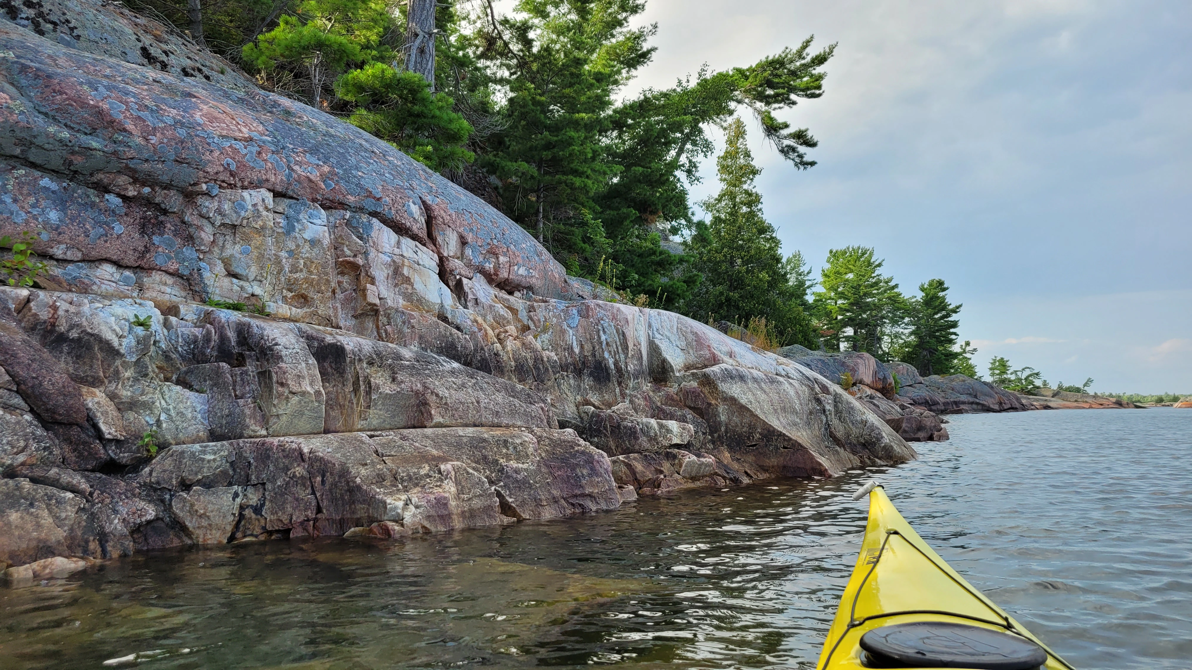 The eastern shoreline of North Benjamin Island